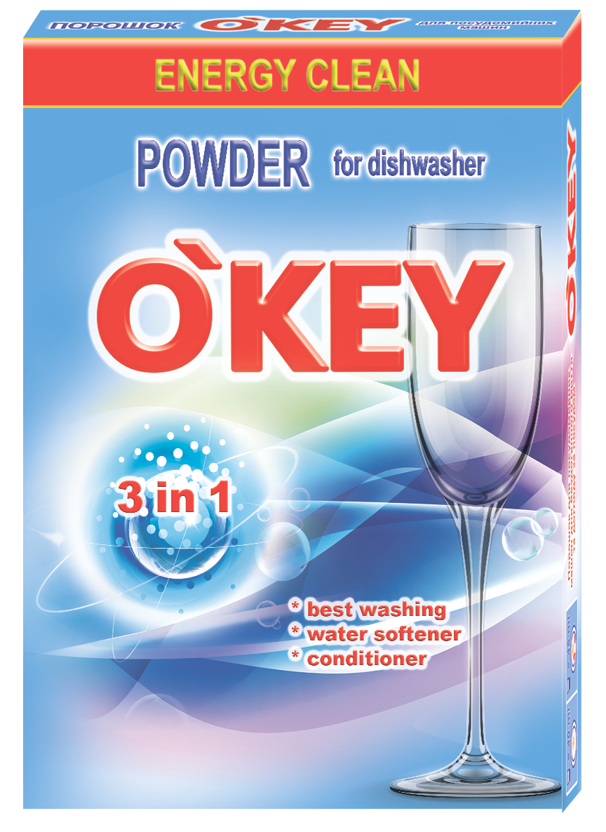 Порошок для посудомийних машин O'KEY